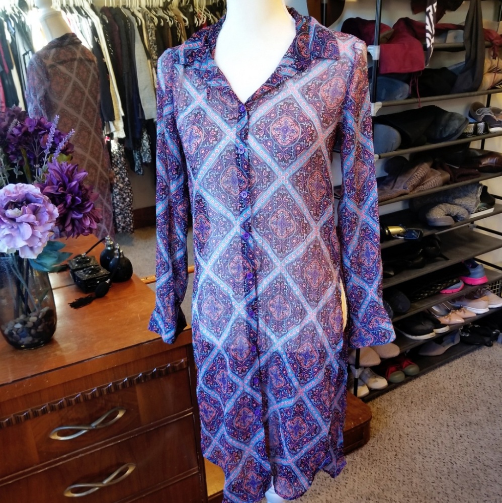 Tramp Sheer Tunic